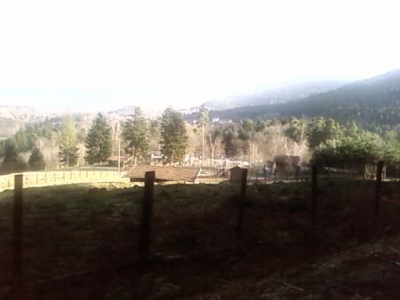 le refuge vu du dessus